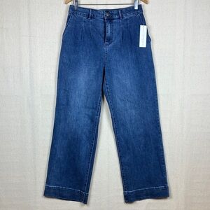 Bagatelle Tailored Wide Leg Jeans Pleated Front NWT